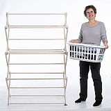 Buy a large clothes drying rack