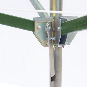 clothesline rope tensioning system